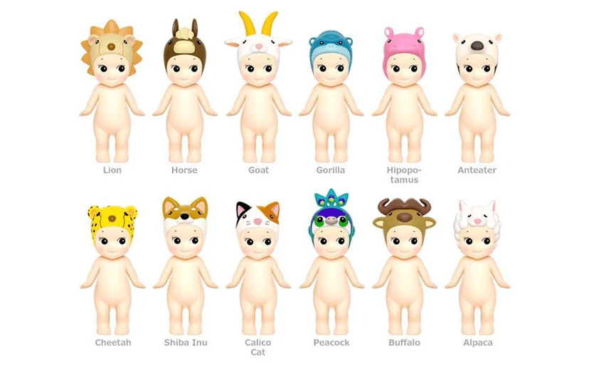 sonny angel animal series 4 names