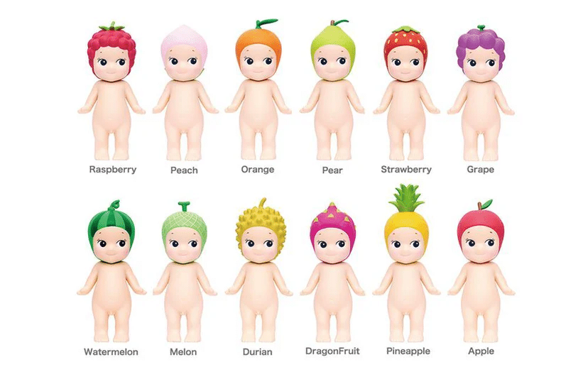 sonny angel fruit names